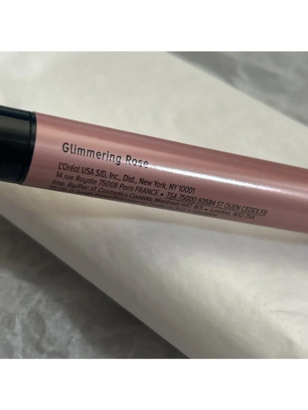 it Cosmetics Superhero No-Tug Shadow Stick “Glimmering Rose” Full Size .05 NWOB